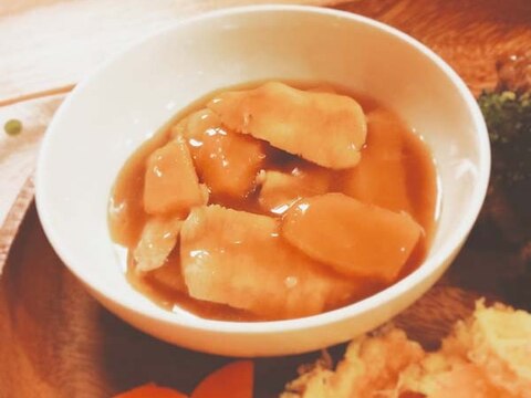 かぼちゃと鶏むねの中華煮【90kcal脂1.0g】